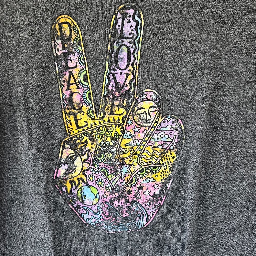 Modern Lux plus size Peace Top. Size XXL - Picture 1 of 5